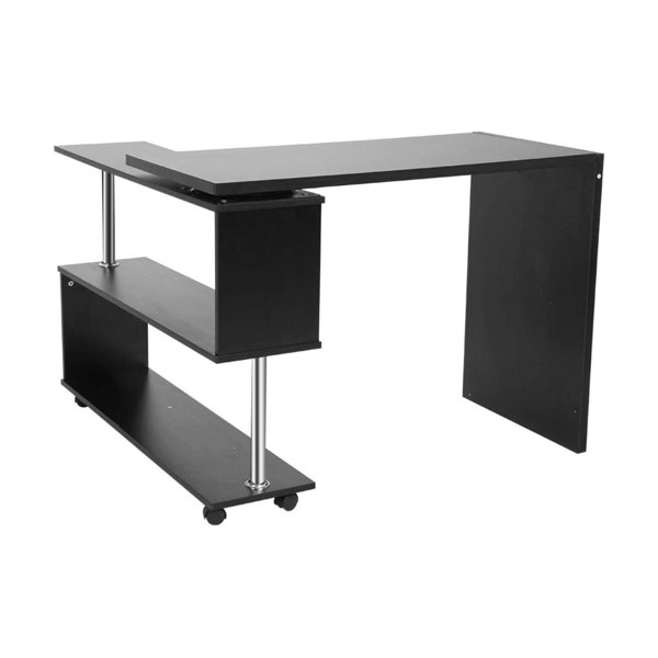 Latitude Run Liabah 100Cm LShape Computer desk Wayfair.co.uk